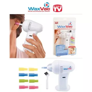 ?? Modisshop 1705 ?? WAXVAC EAR CLEANER VACUM PEMBERSIH KOTORAN TELINGA MODERN UNIK