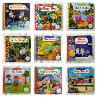 Campbell First explorers board book(jungle,bugs,things that go,machines,dino,sea creatures,my body)