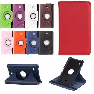 CHASOE New Coque for Samsung Galaxy Tab 4 7.0 SM-T230 T231 T235 Case 360 Rotation Smart PU Case for Samsung T230 T231 Cover 360 Stand