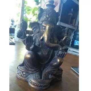 Patung dewa Sri Ganesa Ganesha Resin