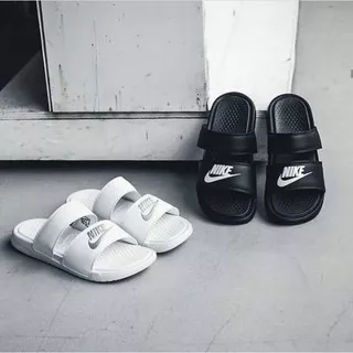 Sandal wanita Nike Benassi Duo Ultra Original, Sandal Cewek Slides Murah