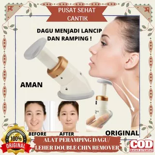 Alat Pijat Dagu Penghilang Lemak Dagu Rahang Peramping Leher Neckline Chin Massage Massager Produk Kecantikan Wanita Pria Face Skin Care Skincare Treatment Ramping Tirus Slim Slimming Slimmer Anti Double Chin Remover