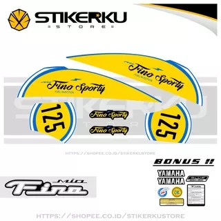 STRIPING FINO 125 / PREMIUM / STIKER FINO 125 / STRICKER FINO FI / STOCK DECAL YAMAHA FINO 125