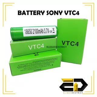 BATTERY SONY VTC4 18650 VTC 4 MURATA BATERAI VAPE VAPOR AUTHENTIC