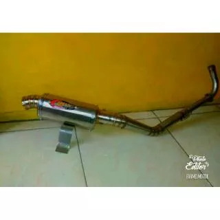 KNALPOT CREAMPIE KOLONG JUPITER Z VEGA R SUPRA X GRAND SMASH SHOGUN REVO BLADE SIPRA 125 KHARISMA DL