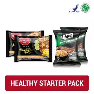 Healthy Starter Pack - Tropicana Slim Shirataki Noodle (2 pcs) & L-Men Protein Crunch ( 2 pcs)