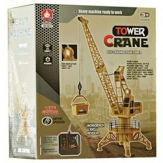 ISTANATOYS.COM Mainan Anak RC Alat Berat Tower Crane XM-6820