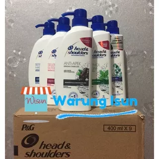 Head & Shoulders Shampoo Anti Apek dengan Charcoal 400 ml || Head & Shoulders Head and Shoulders Shampoo Anti Apek dengan Charcoal 400ml 400 ml Promo Sampo Termurah Shampoo Murah P&G Shampo 400 || Head & Shoulders 400 ml