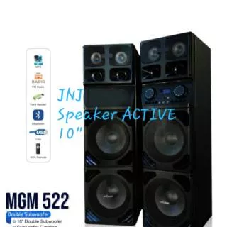 speaker aktif mgm 522 Kanan saja HARUS 2 LINK (BACA DESKRIPSI)