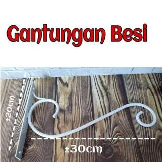 Hanger Besi pot Gantung