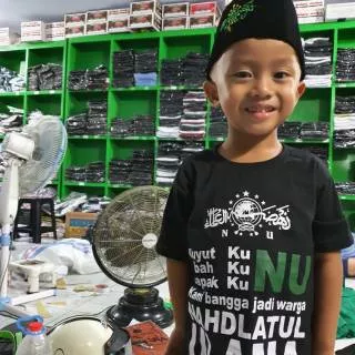 Kaos anak NU / baju Nu anak / kaos santri anak / kaos NU anak /  atasan anak / buyutku NU