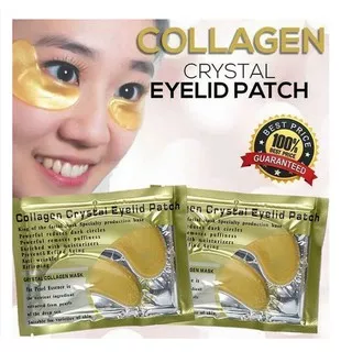 Bisa Cod / Collagen Crystal Eye Mask / Eyemask / Masker Mata collagen / Gold Collagen Eye Mask