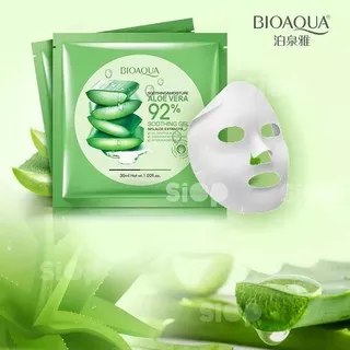 Masker Bioaqua 92% Aloe Vera - Sheet Mask