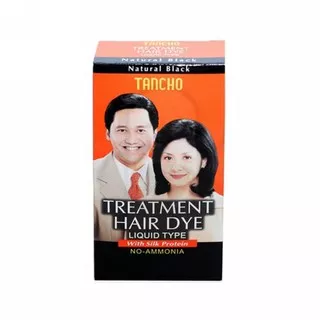 Tancho Pomade Treatment Hair Dye Natural Black 40 ml / TANCHO CAIR PEWARNA RAMBUT