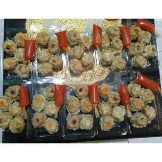 dimsum isi 5 dan saus