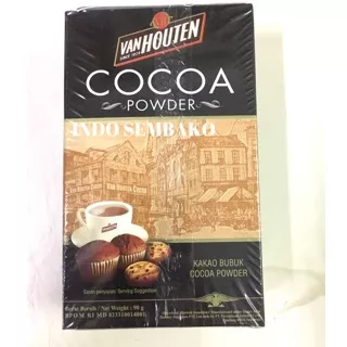 Cocoa Powder Van Houten 90g / Cocoa Bubuk 90g / Coklat kakao Bubuk / Cokelat cocoa / Bubuk Coklat