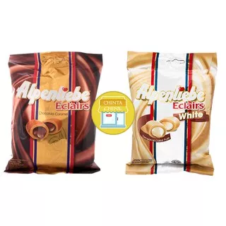 Permen Alpenliebe Eclairs Caramel Chocolate / White Isi 40x3.6g