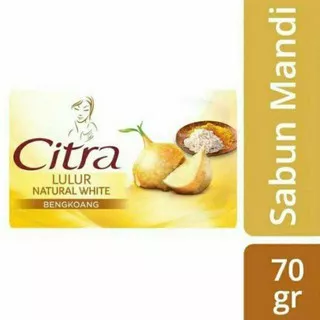 Citra Sabun Natural White Bengkoang 70 gr - Sabun Mandi Citra 70 gr - Sabun Batang Citra 70 gr