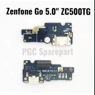 Ori Flexible Connector Charger + Mic Asus Zenfone Go 5.0 ZC500TG Z00VD Fleksibel Konektor PCB Cas