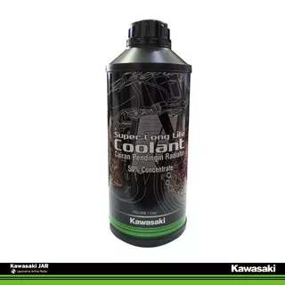 Kawasaki Super Long Life Coolant, Air Radiator Kawasaki Original (Hanya untuk pulau jawa)