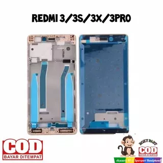 FRAME TULANG TENGAH TATAKAN LCD XIAOMI REDMI 3 3S 3PRO 3X