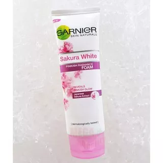 Garnier Facial Foam Pinkish Radiance Sakura White 50gr