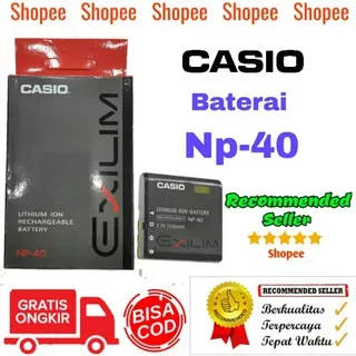 Baterai Casio np-40 for exilim ex-z30 z40 z50 baterai casio ex-p505 p600 z57 z750 z55 fc150