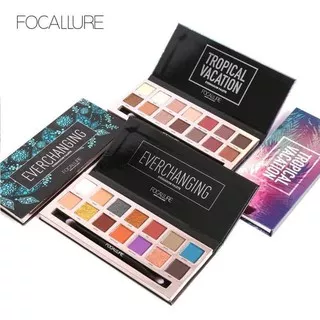 [BPOM] FOCALLURE FA49 Everchanging / Tropical Vacation 14 Colors Eyeshadow Palette 14gr