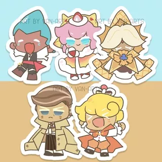 Cookie Run Kingdom |  CRK characters stickers
