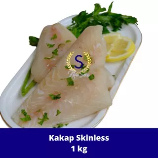 KAKAP FILLET SKINLESS TANPA SKINLESS 1KG [FROZEN FOOD SEAFOOD]