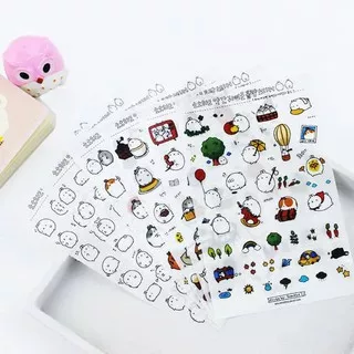 MOLANG Diary Deco Sticker - Potato Rabbit Life #03 (6pcs)