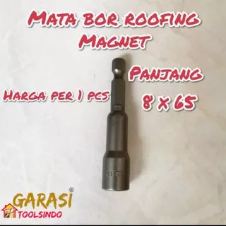 mata bor roofing 8x 65 mm  mata baut baja ringan mata bor sok atap sock 8 mm