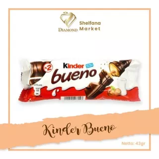 Kinder Bueno 43gr kinder bueno coklat/kinder bueno T 2