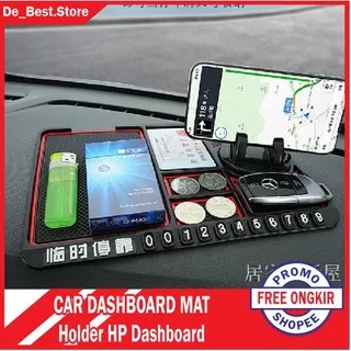 Holder Mat Dashboard Mobil Anti Slip - Mounting Handphone Car Dasboard Holder