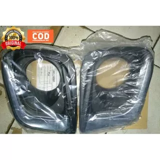 Cover Ori Ring Foglamp Fog Lamp Yaris Chrome 2012-2014 Original Toyota