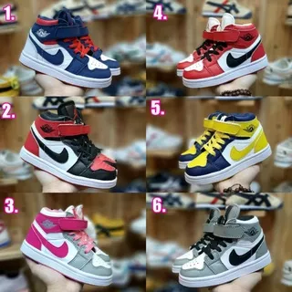 Sepatu Jordan Anak / Sepatu Sneaker Anak Nike_ Air Jordan Kids Sepatu Anak Nike_ Air Jordan Sneakers Anak Jordan Boots Terlaris 2022 Bayar Di Tempat [COD]