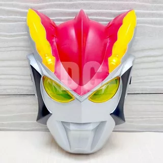Topeng Ultraman R/B LED Superhero Cosplay Mask Bisa Menyala