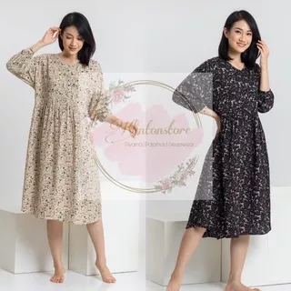 BAJU TIDUR DASTER JUMBO LENGAN PANJANG - HOME DRESS RAYON XXL - DASTER WANITA LENGAN PANJANG - DASTER JUMBO XXL