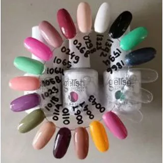 Gelish nail gel polish color. SUN ONE UV LED NAIL LAMP