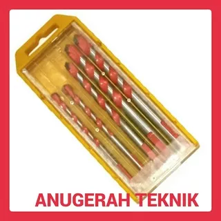 Mata Bor Tombak Segitiga  6 mm, 6 mm, 8 mm, 10 mm, 12 mm, Keramik Kaca Tembok Granit Porselin Drill Bit