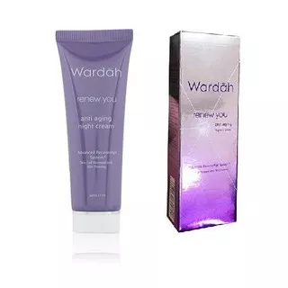 Kosmetik Wardah Renew You Anti Aging Night Cream 17ml