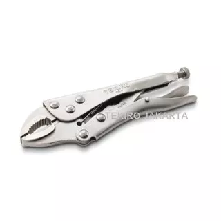 Tekiro Tang Buaya Bengkok - Locking Grip Pliers Curved 10 Inch