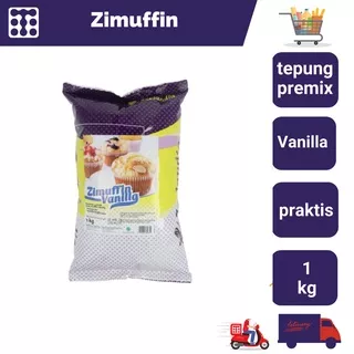 Tepung Muffin Vanilla Instant Zimuffin Tepung Premix Cupcake Vanilla 1 Kg