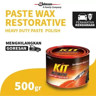 KIT Restorative Paste Wax pasta pembersih body mobil dan motor 500gr