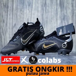 Sepatu bola Nike Mercurial Vapor 14 Elite Black Gold Shadow pack