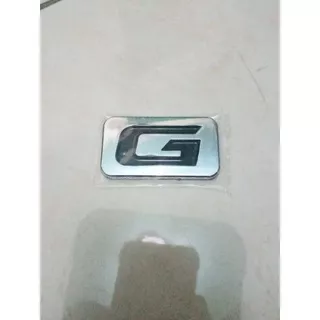 emblem logo G toyota / logo G belakang avanza rush fortuner innova / emblem logo G belakang