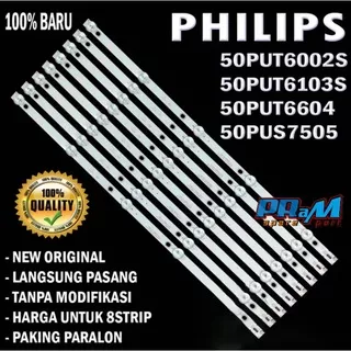 BACKLIGHT TV LED PHILIPS 50 INC 50PUT6103 S - LAMPU BL TV PHILIPS 50PUT6103S 50PUT6604 50PUS7505 50PUT6002S 50PUT6002 S 50PUT6103 S 50PUT6604 50PUS7505