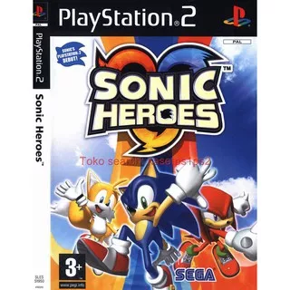 Sonic Heroes Cd PS2 Kaset PS2 Game PS2