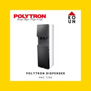 POLYTRON PWC 778X Hydra Bottom Loading Gallon Hybrid Dispenser / Dispenser Galon Bawah / Garansi Resmi / 100% ORIGINAL