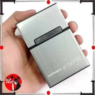 Kotak Bungkus Rokok Elegan Aluminium /kotak rokok keren/kotak rokok unik/kotak rokok stainless